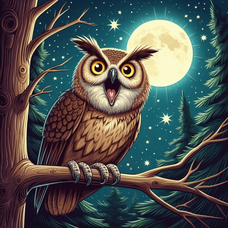 Owl Hoot At Night