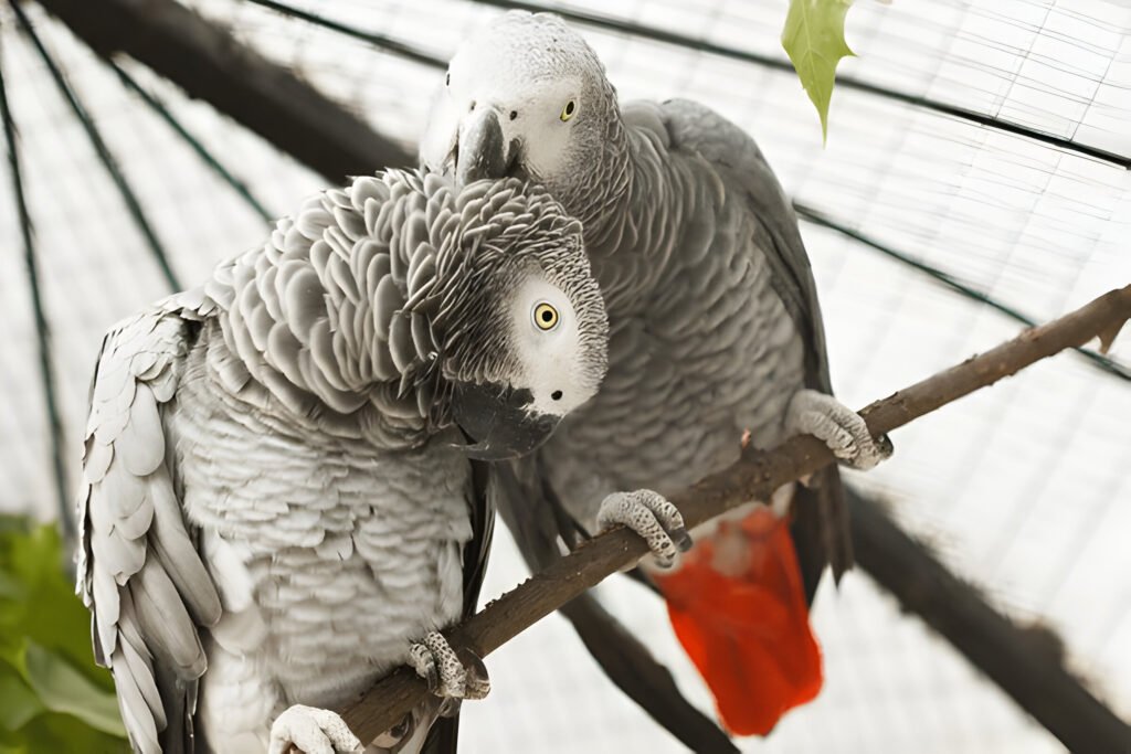 African grey parrot