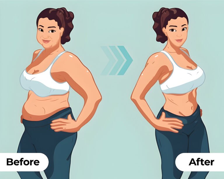 Liposuction Result's Before and After